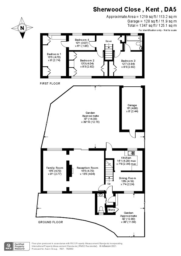 End Of Terrace House in Sherwood Close, Bexley, , DA5 Langford Russell