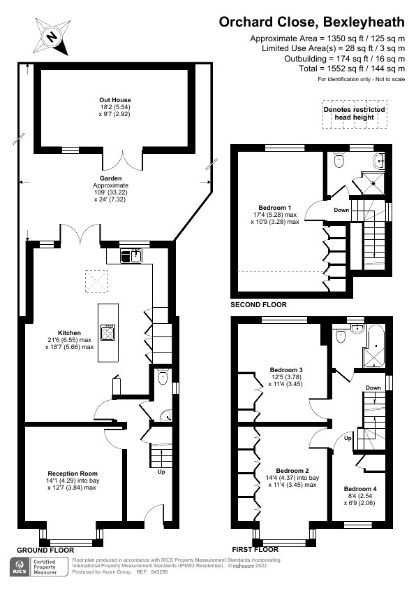 Semidetached House in Orchard Close, Bexleyheath, , DA7 Acorn