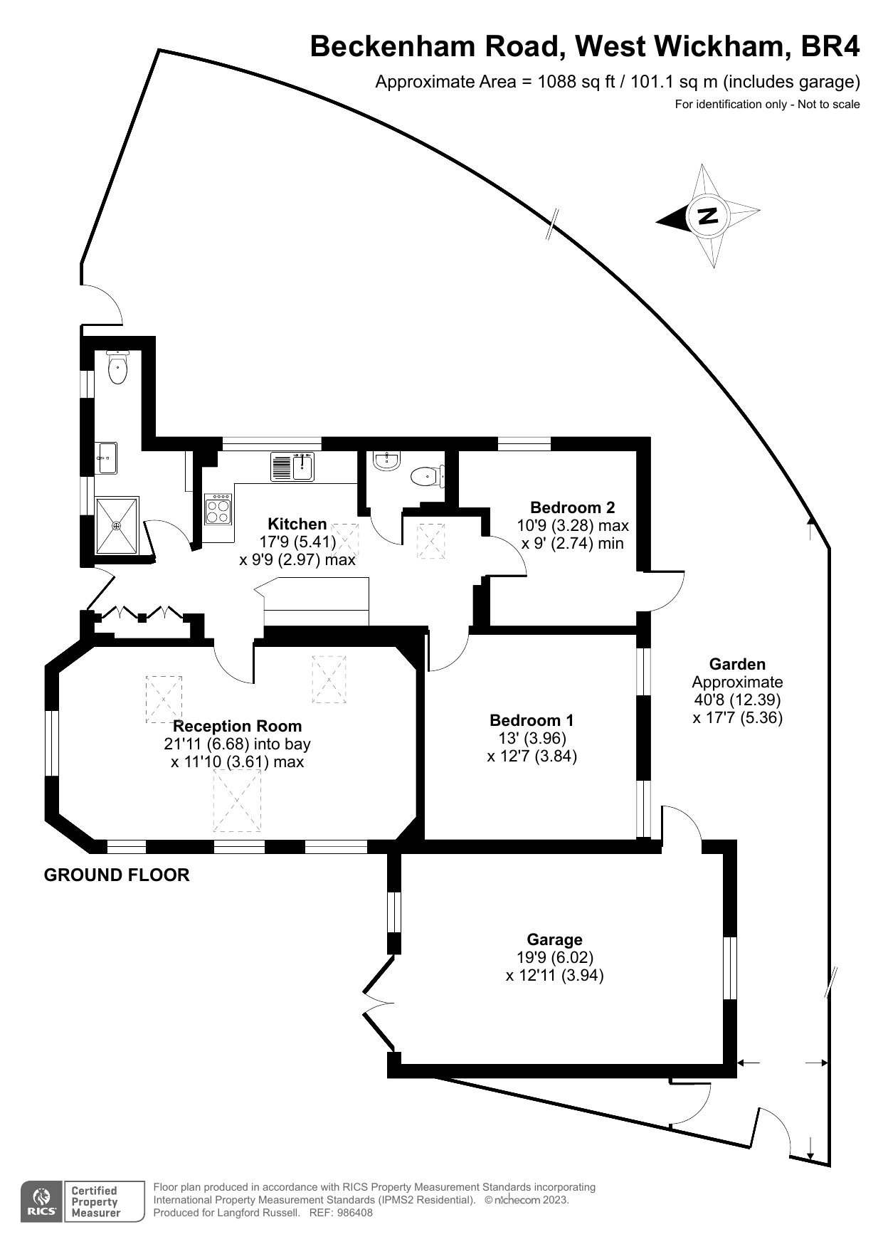 Bungalow for sale in Beckenham Road, West Wickham, , BR4 John Payne