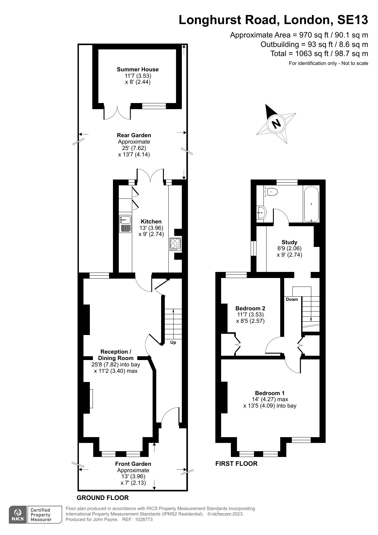 Terraced House for sale in Longhurst Road, Hither Green, , SE13 | John ...