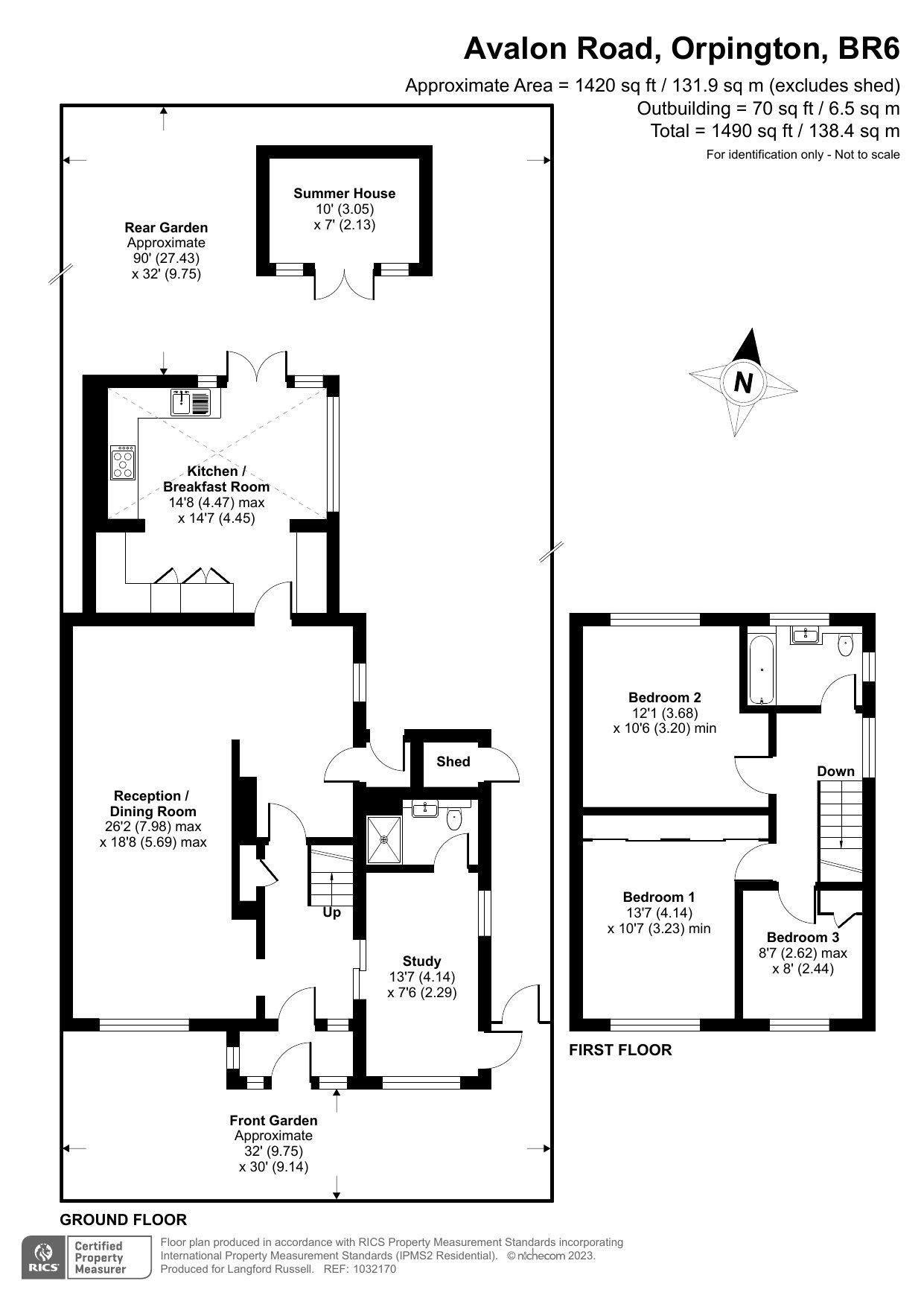 Semidetached House for sale in Avalon Road, Orpington, , BR6