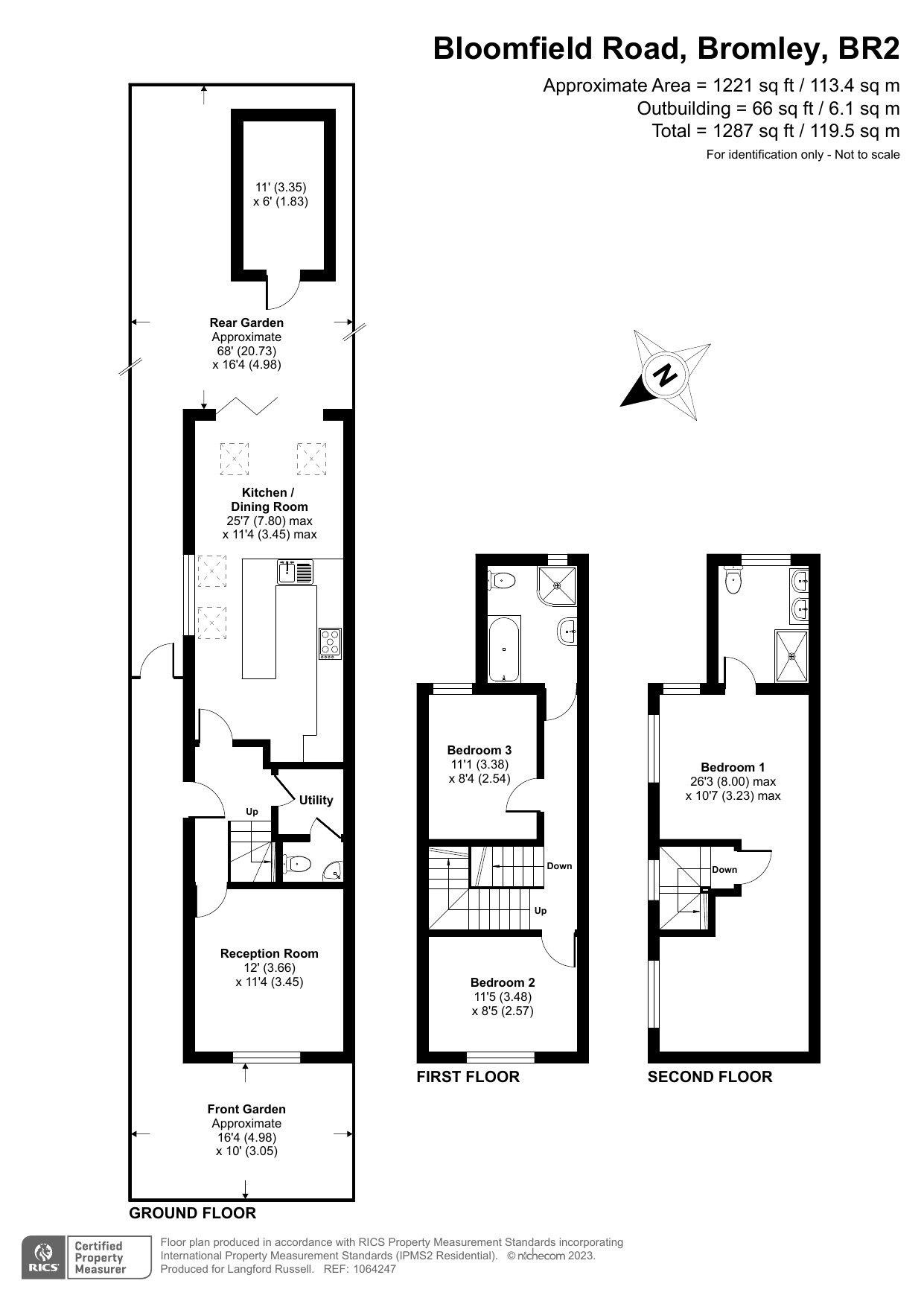 Semidetached House for sale in Bloomfield Road, Bromley, , BR2