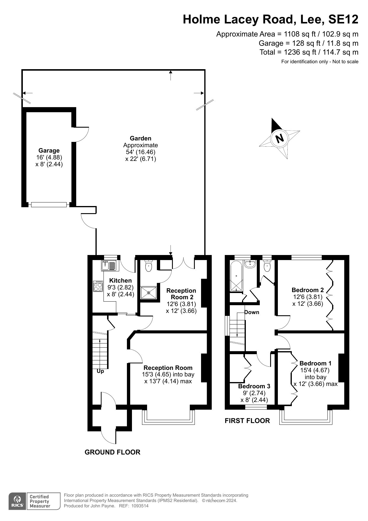 Semidetached House for sale in Holme Lacey Road, , SE12 John Payne