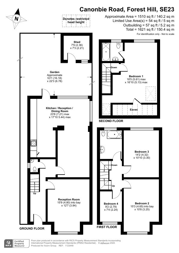 Semidetached House for sale in Canonbie Road, , SE23 Acorn