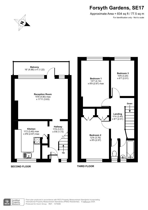 Maisonette to rent in Forsyth Gardens, London, , SE17 | John Payne