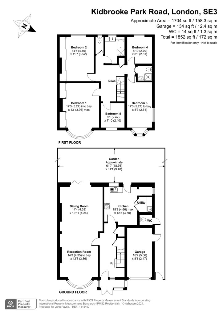 Semidetached House for sale in Kidbrooke Park Road, London, , SE3